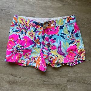 Lilly Pulitzer Callahan shorts size 10